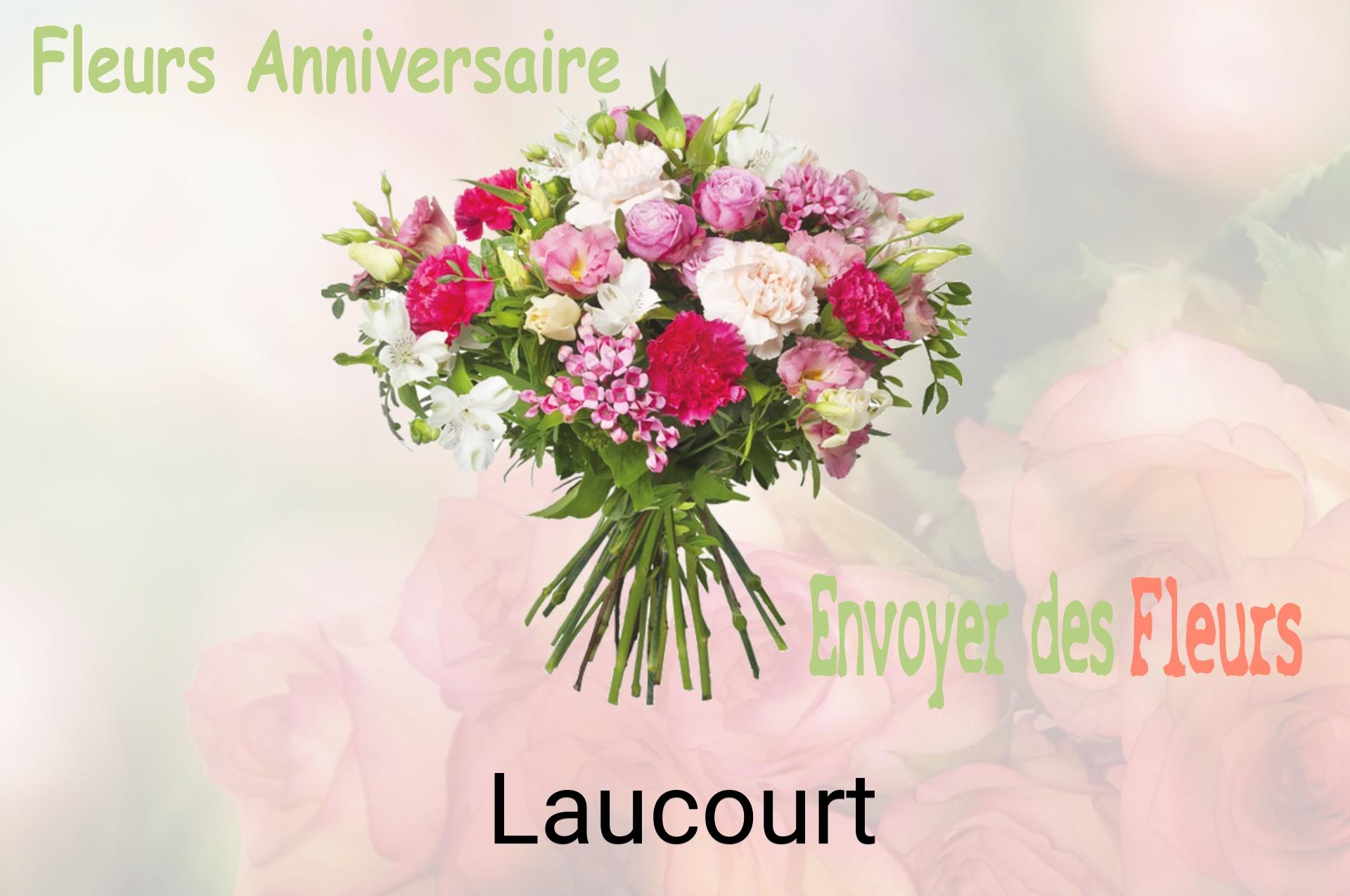 Bouquet de fleurs d’anniversaire livré à Laucourt